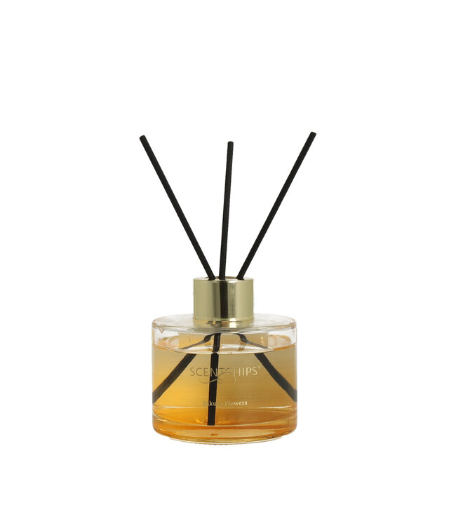 Scentchips® Reed diffuser set Cylinder Sakura Flowers - 100ml