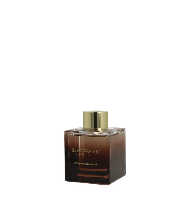 Scentchips® Kit Bâtonnets Diffuseurs Parfumés Cube Orange & Cedarwood - 100ml