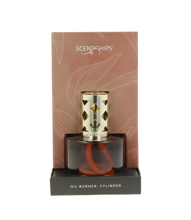 Scentchips® ScentOil Lamp Cilinder Kastanjebruin oliebrander