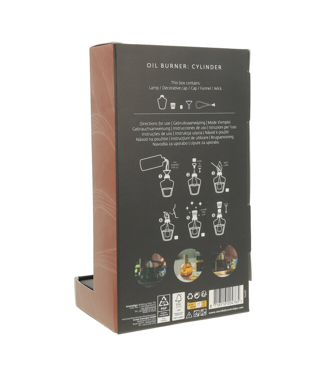 Scentchips® Scentoil Lamp Zylinder Auburn - Ölbrenner
