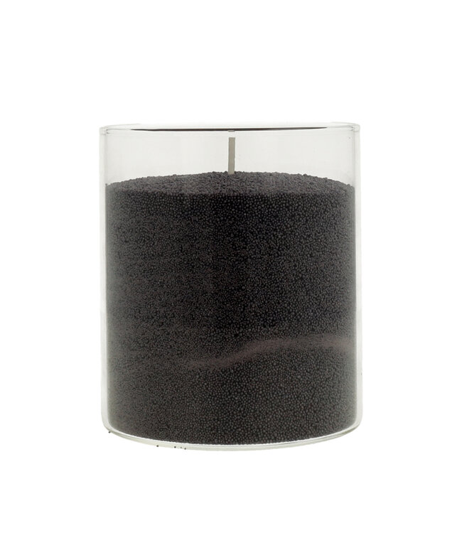 Glashalter für Kerzensand transparent