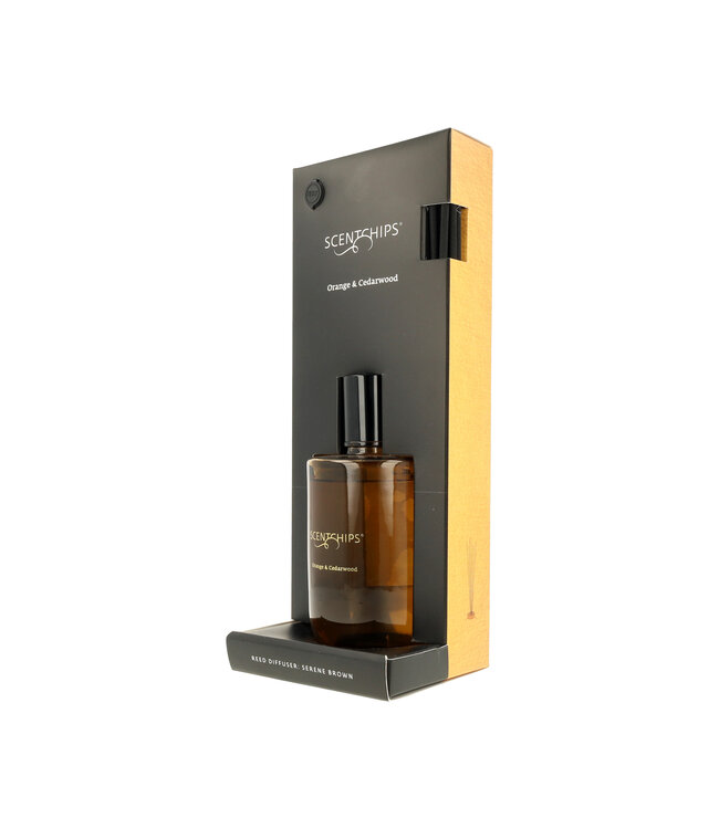 Scentchips® Geurstokjes set Serene Orange & Cedarwood - 300ml