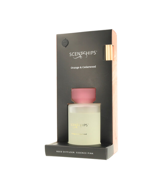 Scentchips® Kit Bâtonnets Diffuseurs Parfumés Essence Orange & Cedarwood - 200ml