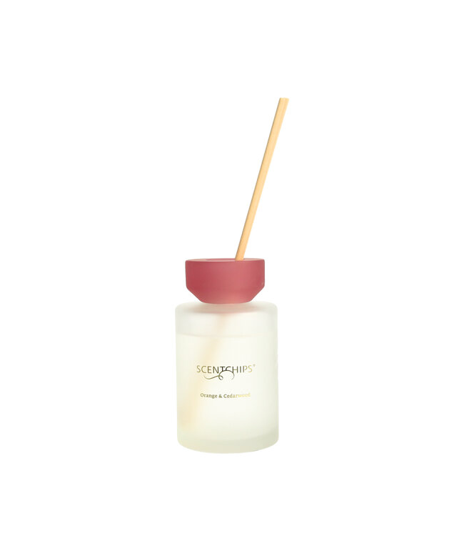 Scentchips® Reed diffuser set Essence Orange & Cedarwood - 200ml