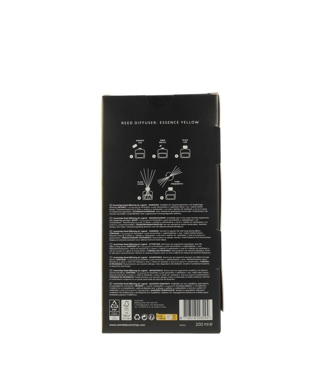 Scentchips® Kit Bâtonnets Diffuseurs Parfumés Essence Legend - 200ml