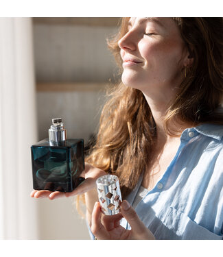 Scentchips® Scentoil Lamp Square Petrol - Ölbrenner