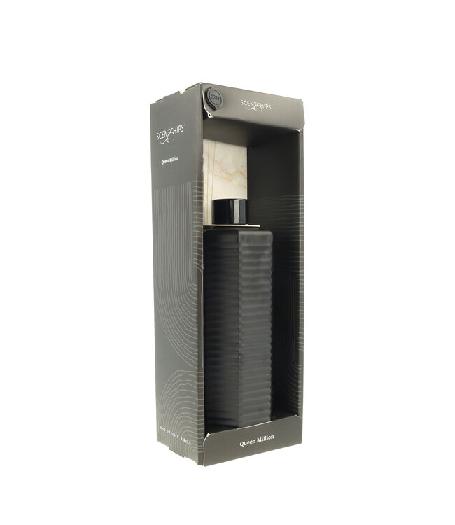 Scentchips® Reed diffuser set Ribbed Queen Million - 500ml