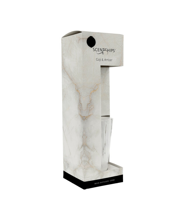 Scentchips® Duftstäbchen-Set Cone Marble Goji & Amber - 200ml