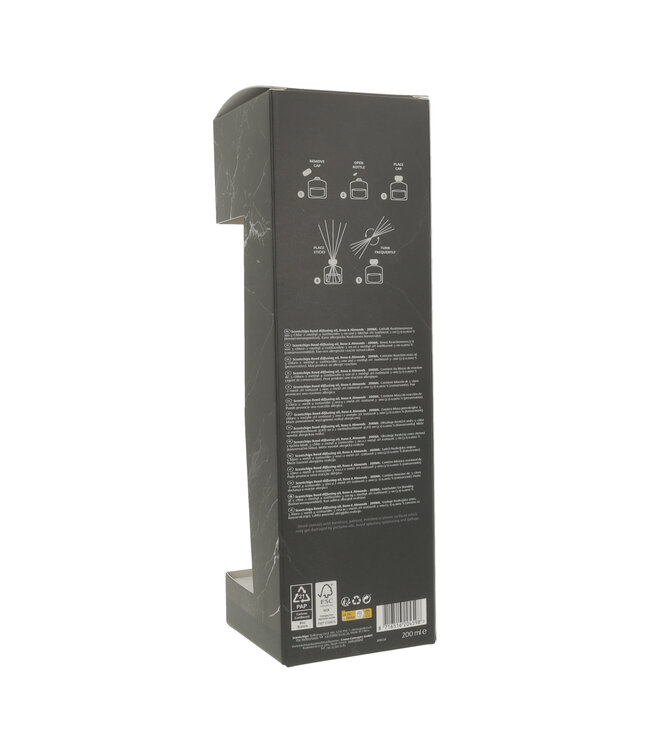 Scentchips® Duftstäbchen-Set Cone Marble Rose & Almonds - 200ml