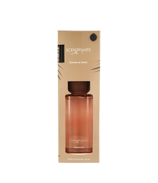 Scentchips® Kit Bâtonnets Diffuseurs Parfumés Bliss Wood Flowers & Dates - 500ml