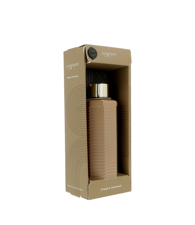 Scentchips® Duftstäbchen-Set Ribbed Orange & Cedarwood - 200ml