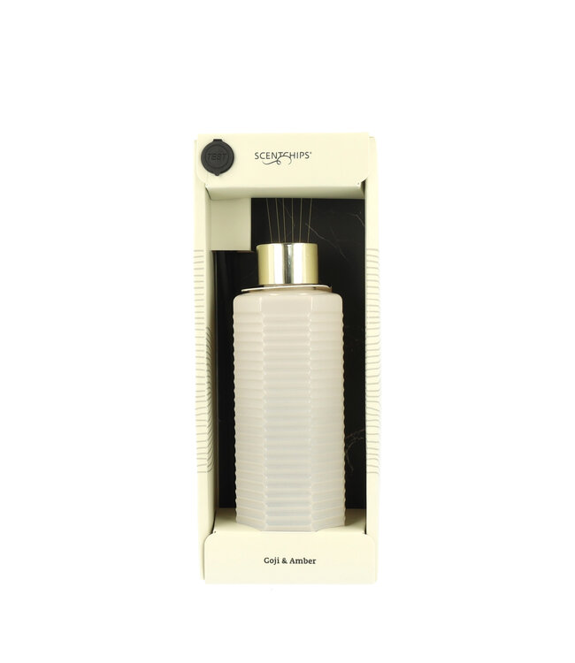 Scentchips® Geurstokjes set Ribbed Goji & Amber - 200ml