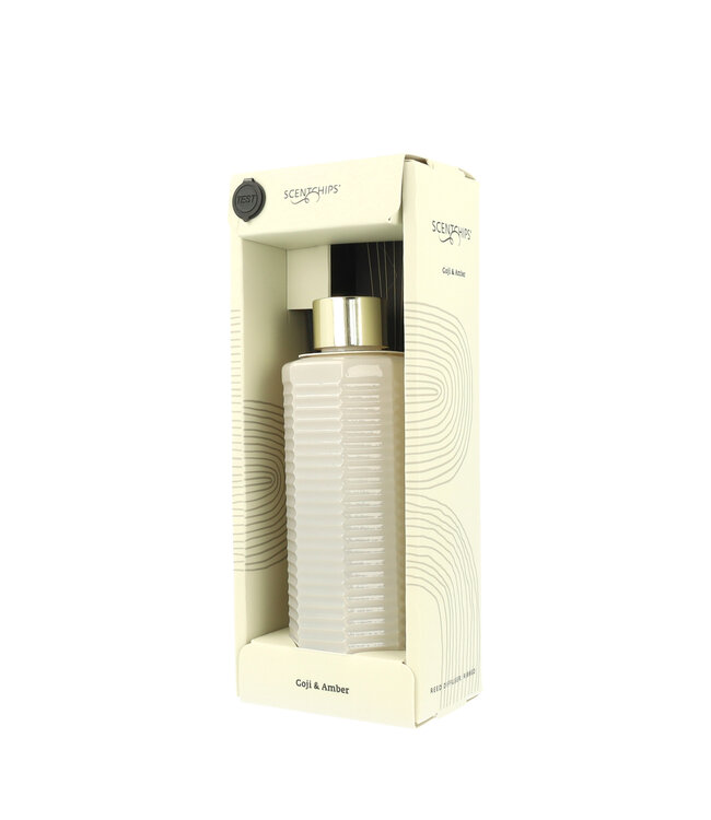 Scentchips® Reed diffuser set Ribbed Goji & Amber - 200ml
