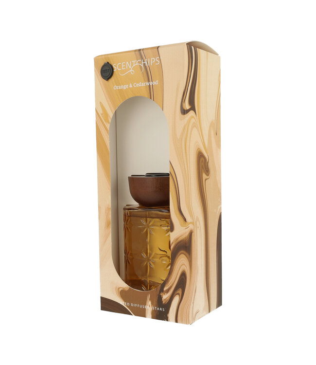 Scentchips® Duftstäbchen-Set Stars Orange & Cedarwood - 200ml