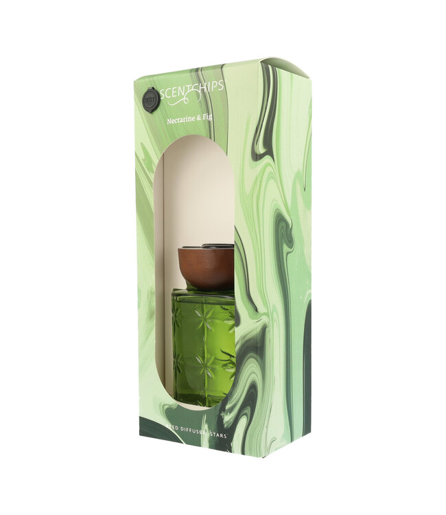 Scentchips® Kit Bâtonnets Diffuseurs Parfumés Stars Nectarine & Fig - 200ml