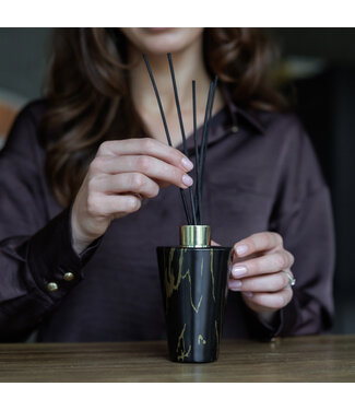 Scentchips® Duftstäbchen-Set Cone Marble Rose & Almonds - 200ml