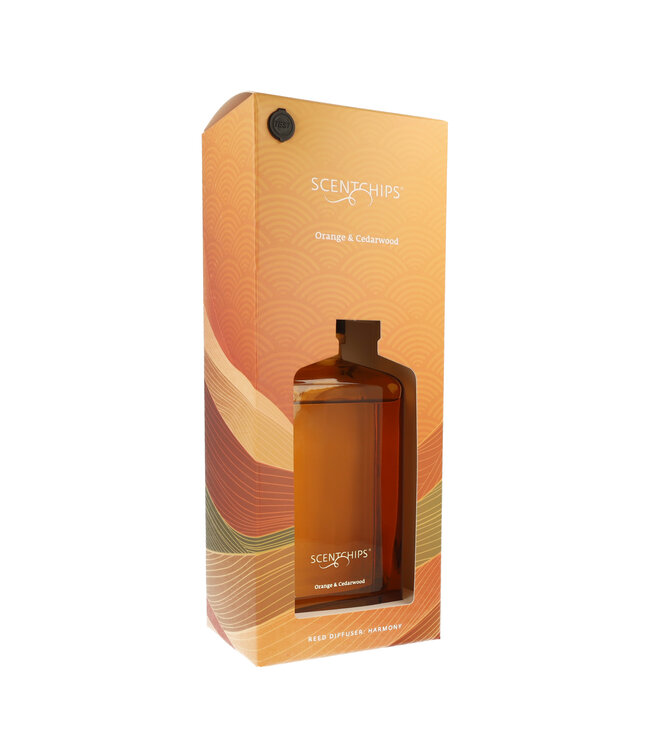 Scentchips® Geurstokjes set Harmony Orange & Cedarwood - 500ml