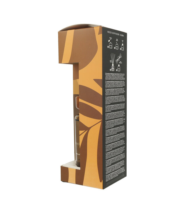 Scentchips® Reed diffuser set Aura Orange & Cedarwood - 200ml