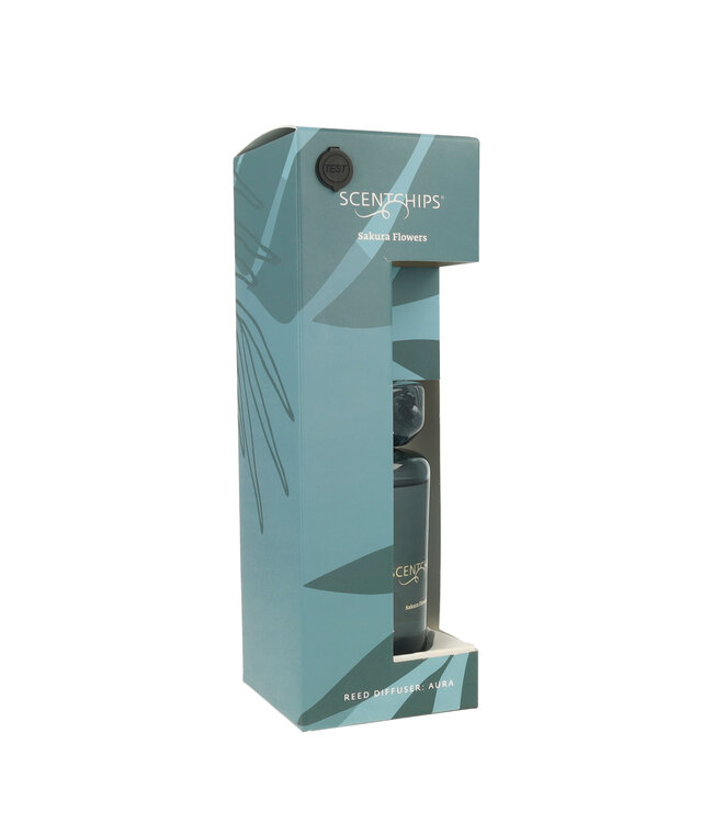 Scentchips® Kit Bâtonnets Diffuseurs Parfumés Aura Sakura Flowers - 200ml