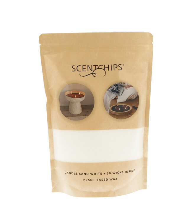 Candle Sand 500g White