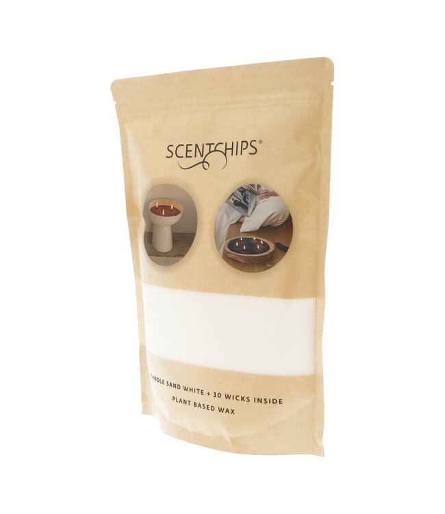 Sable pour bougie 500g Blanc