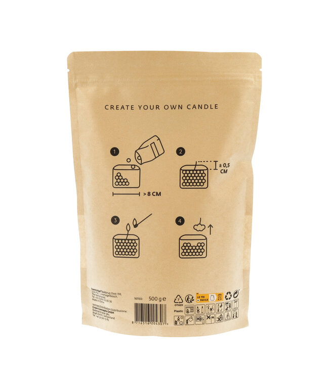 Sable pour bougie 500g Blanc