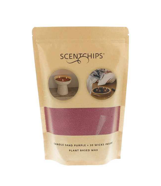 Kerzensand 500g Lila