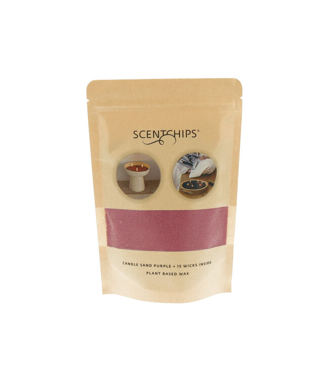 Candle Sand 250g Purple