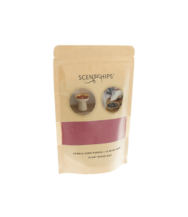 Sable pour bougie 250g Violet