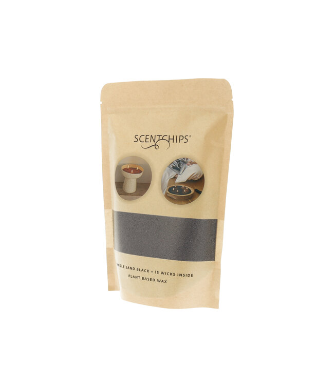 Kerzensand 250g Schwarz