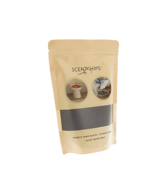 Kaarsenzand 250 grams Zwart