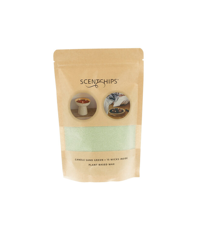 Kaarsenzand 250 grams Groen