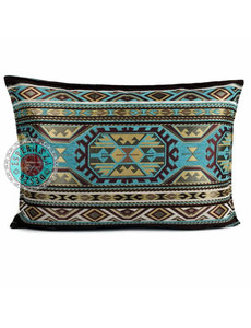 Esperanza Deseo Kussen Maya Turquoise 50x70