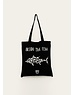 HoudjeBag Tote bag - Inside the fish – zwart