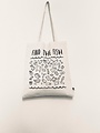 HoudjeBag Tote bag - Find the fish – wit