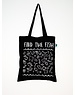 HoudjeBag Tote bag - Find the fish – zwart