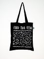 HoudjeBag Tote bag - Find the fish – zwart