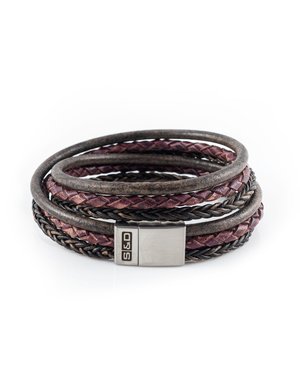 Said and Done Armband Fibonacci Maroon