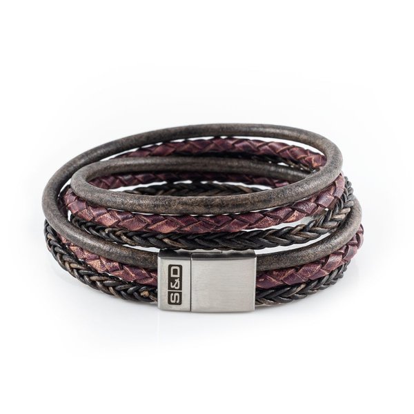 Said and Done Armband Fibonacci Maroon | Said and Done