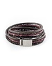 Said and Done Armband Fibonacci Maroon