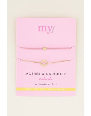 My Jewellery My Jewellery Moeder & dochter armband mini