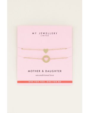 My Jewellery My Jewellery Moeder & Dochter armband