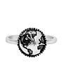 Happy Hippies Happy Hippies Ring Globe Sterling Zilver