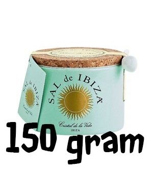  Sal de Ibiza - Fleur de Sel - 150gr (keramische pot)