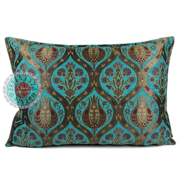 Esperanza Deseo Kussen Tulip Turquoise 50x70 | Esperanza Deseo