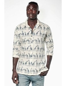 Cloud9Ibiza Mannen Blouse Giraf