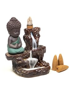  Backflow waterval wierookbrander Kleine boeddha