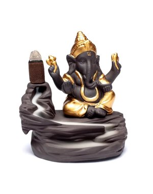  Backflow waterval wierookbrander Ganesha
