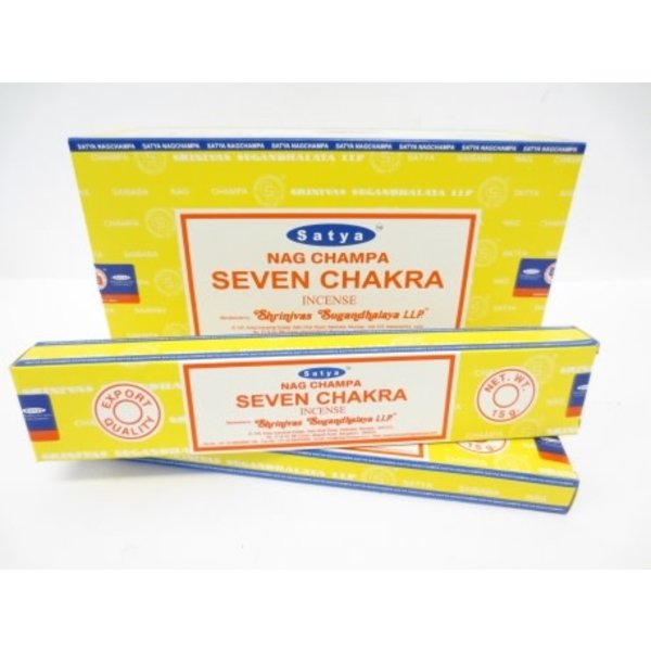 Satya Wierook Satya Nag Champa Seven Chakra (15gr)