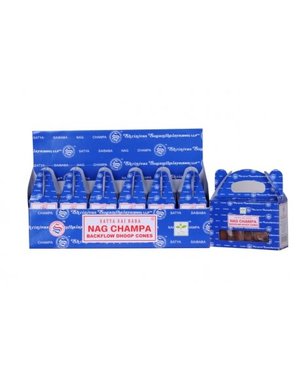 Satya Backflow Dhoop Cones Nag champa